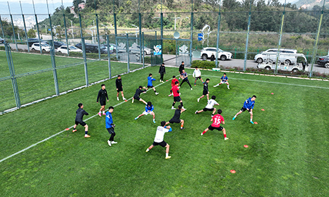 玉溪隊積極備戰(zhàn)“滇超”